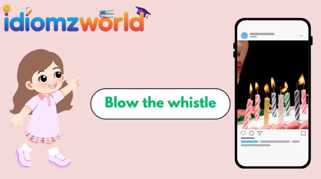 Blow the whistle