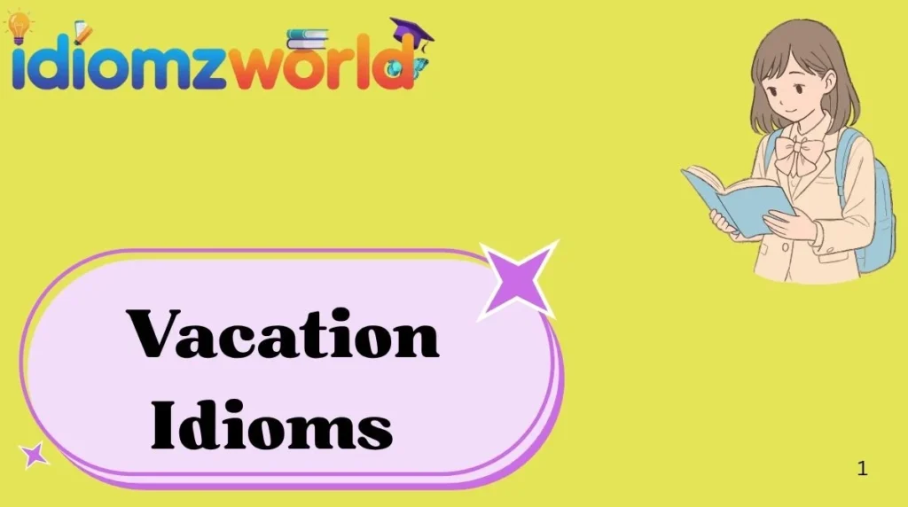 Vacation Idioms