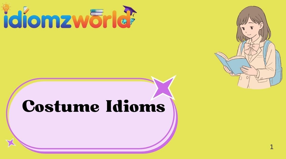Costume Idioms