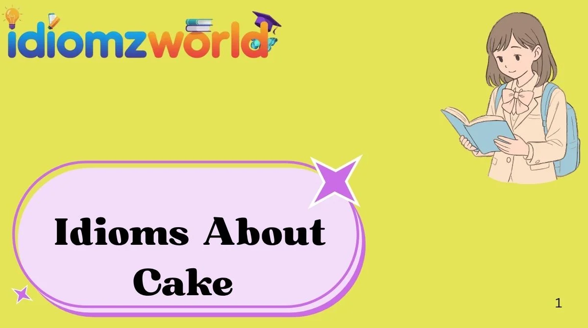 Idioms About Cake