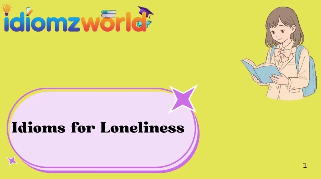 Idioms for Loneliness