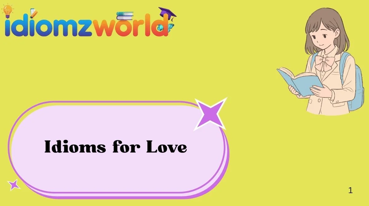 Idioms for Love