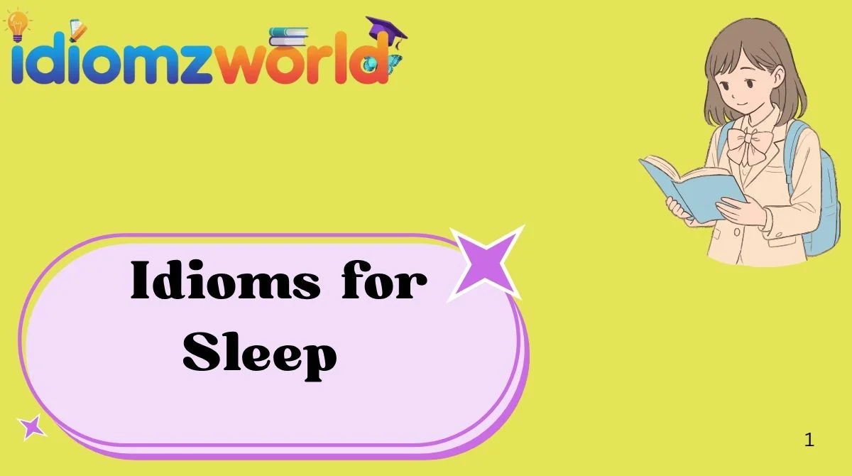 Idioms for Sleep