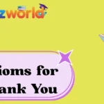 Idioms for Thank You