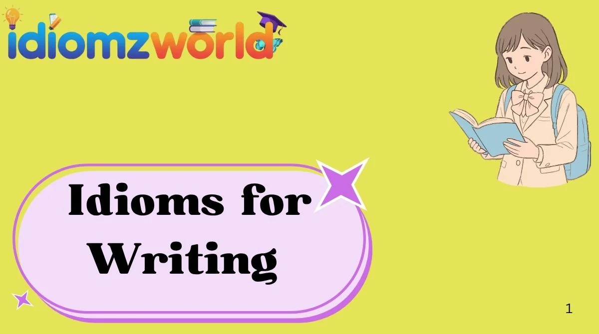 Idioms for Writing