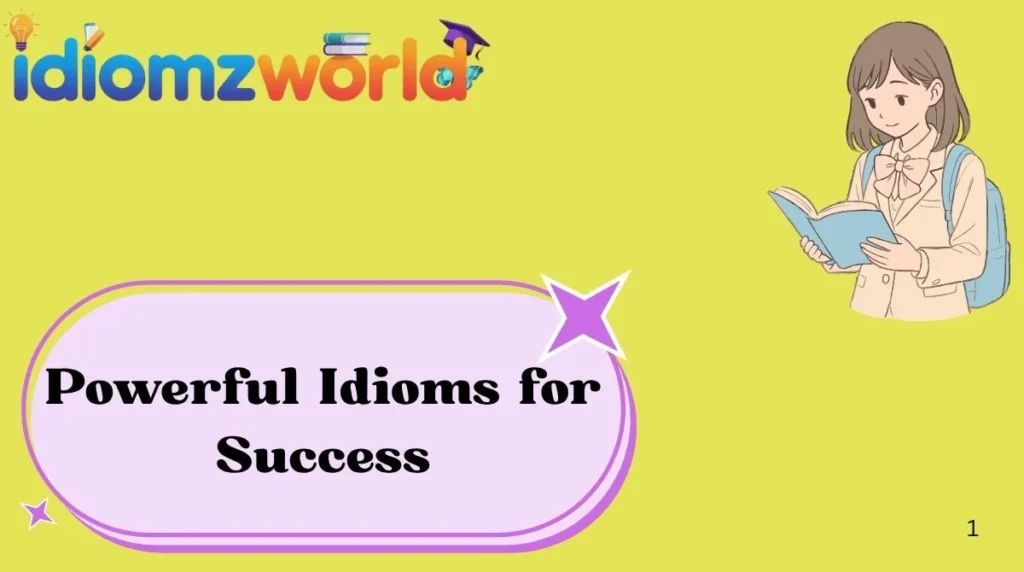 Powerful Idioms for Success