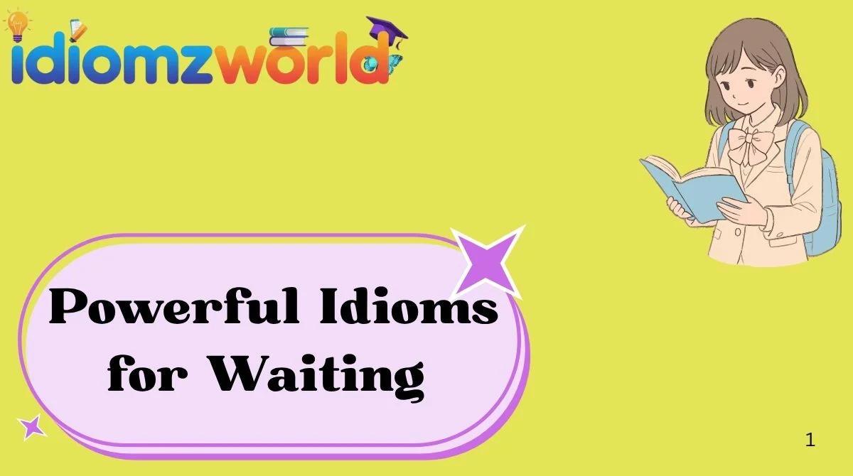 Powerful Idioms for Waiting