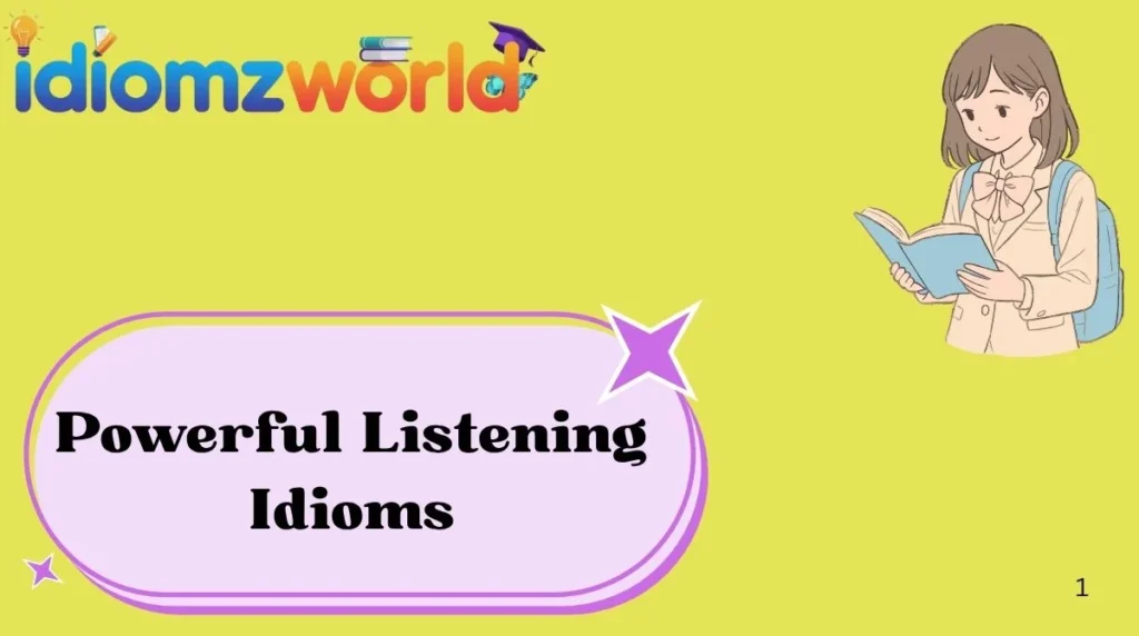 Powerful Listening Idioms