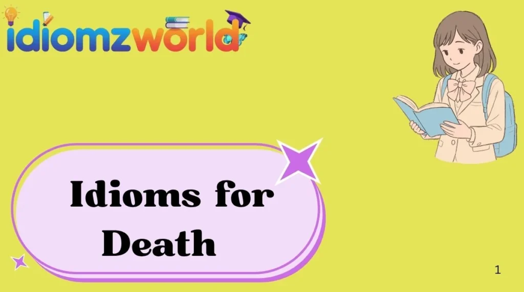 Idioms for Death