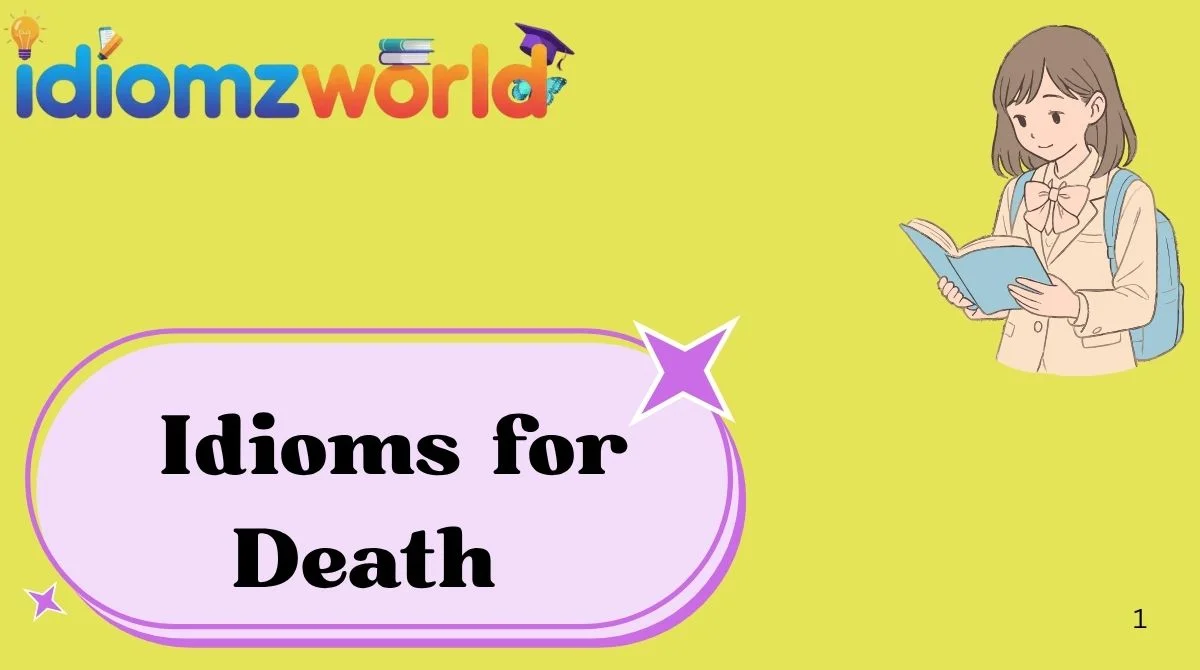 Idioms for Death