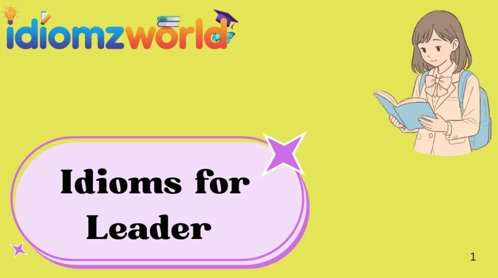 Idioms for Leader