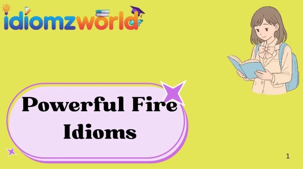Powerful Fire Idioms