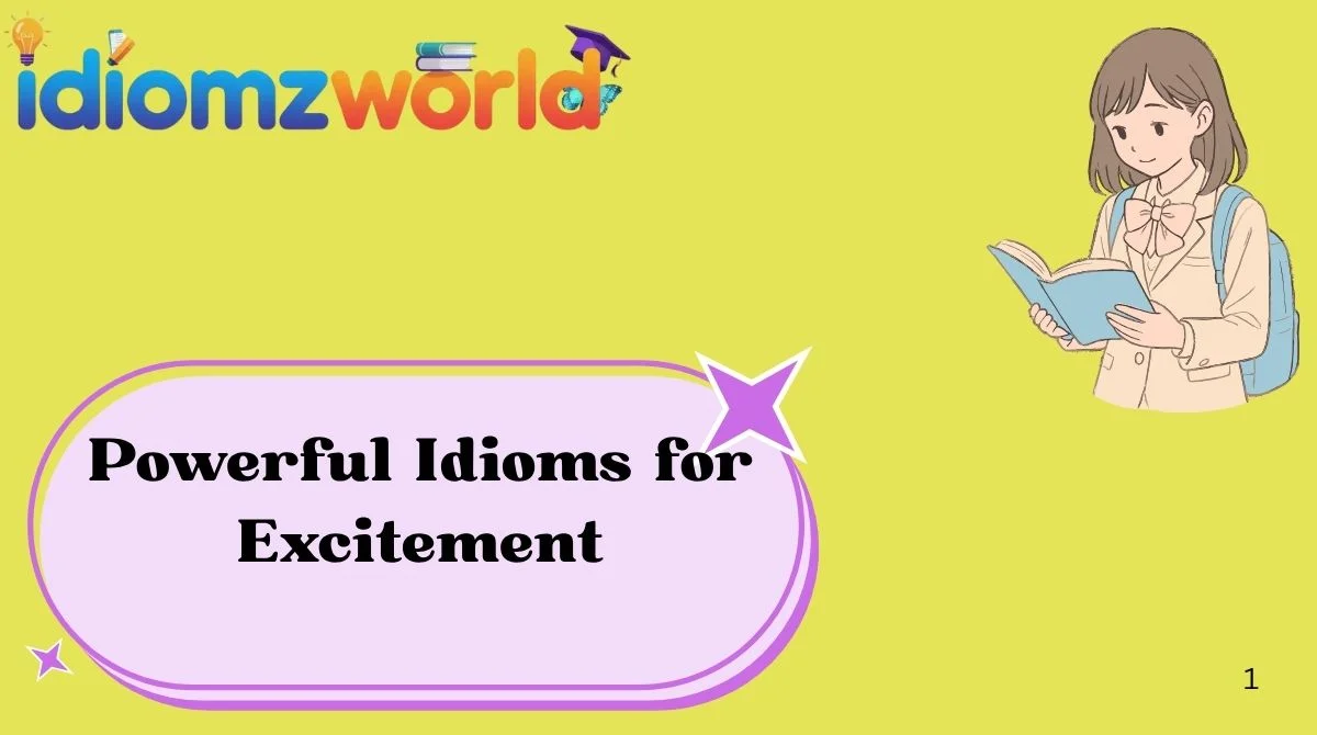 Powerful Idioms for Excitement