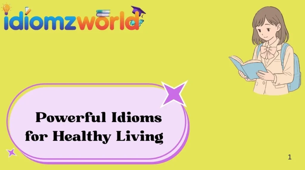 Powerful Idioms for Healthy Living