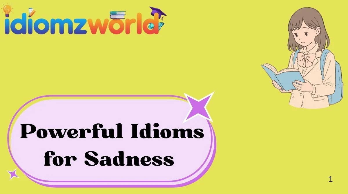 Powerful Idioms for Sadness