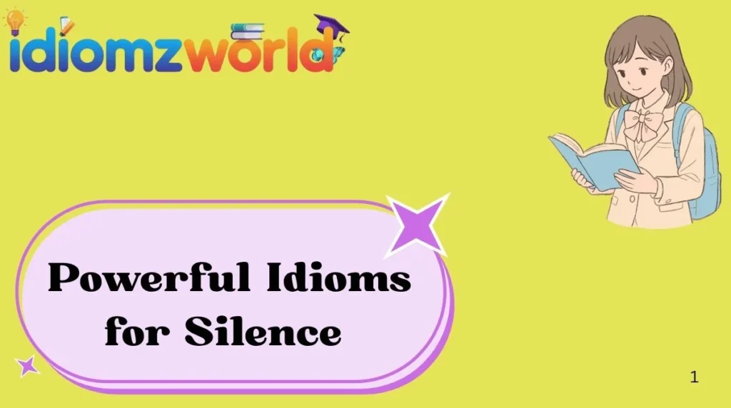 Powerful Idioms for Silence
