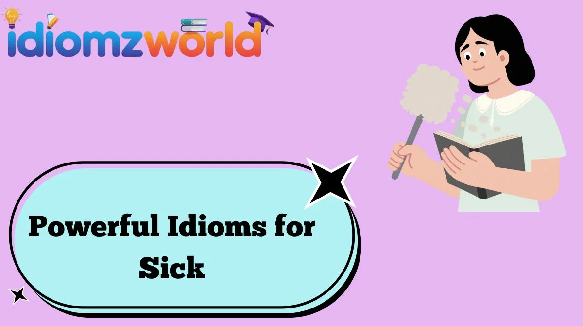Powerful Idioms for Sick