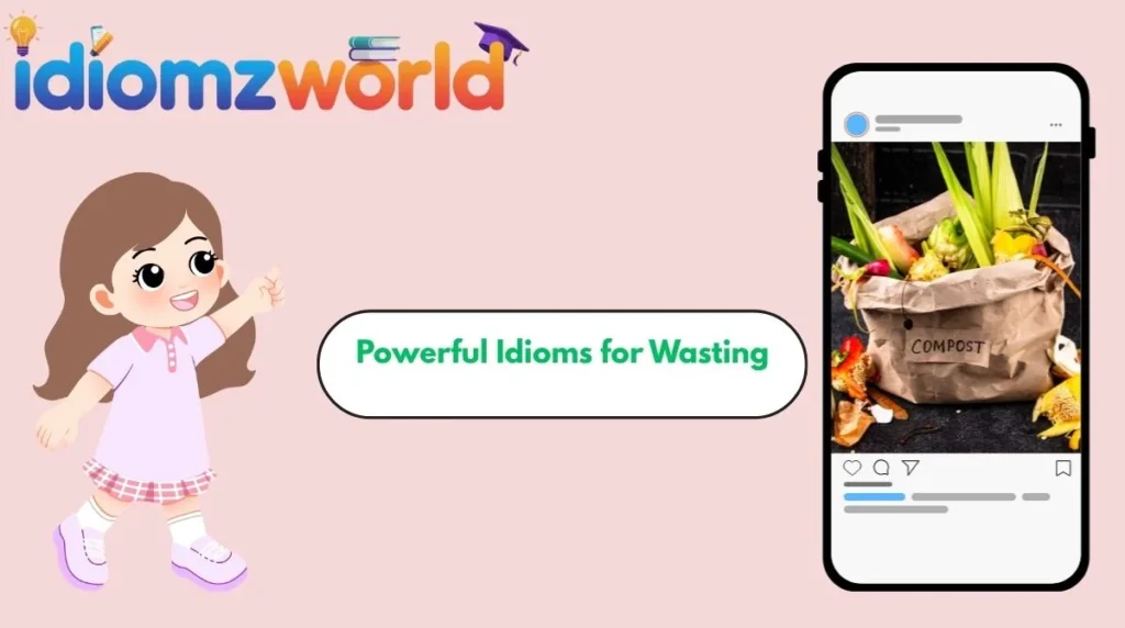 Powerful Idioms for Wasting