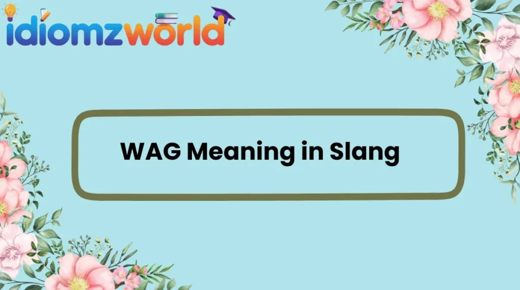 WAG Meaning in Slang