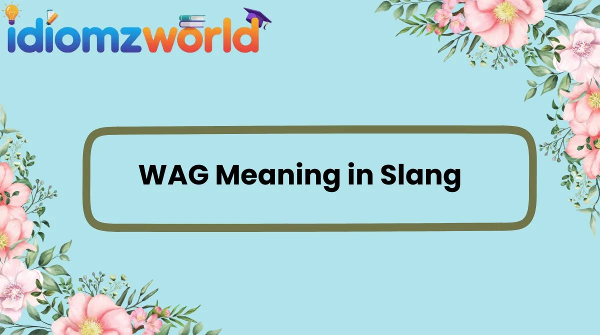 WAG Meaning in Slang